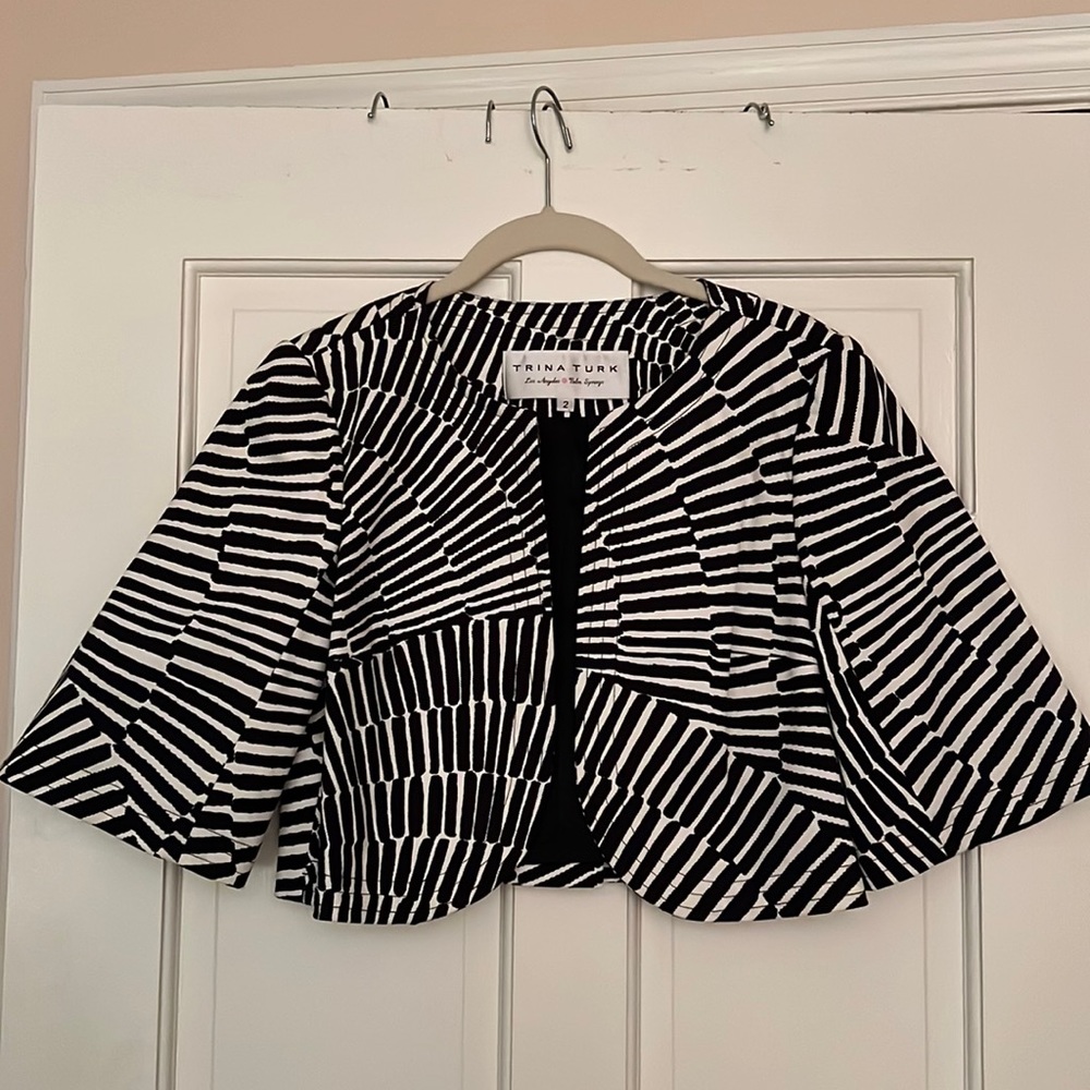 Trina Turk cropped jacket